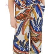 Batida Broek 2449 7/8 rechte pijp Amber print Batida Broek 2449 7/8 rechte pijp Amber print